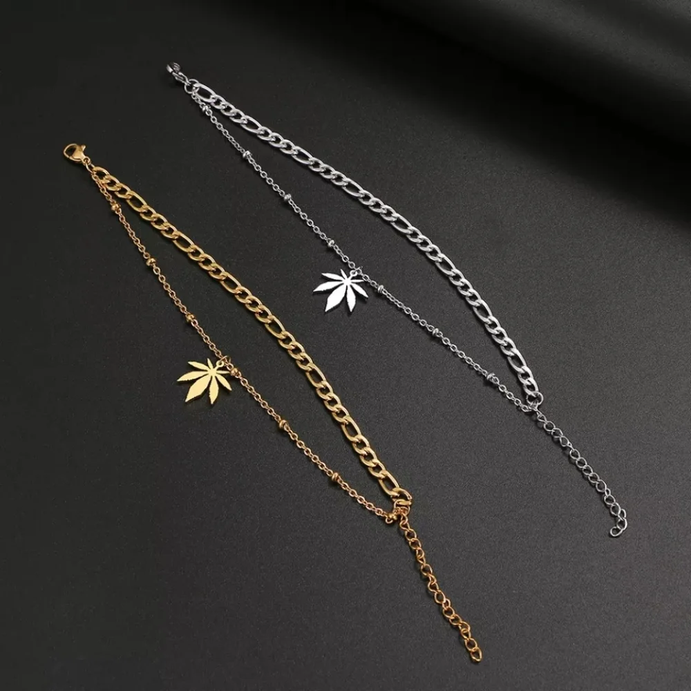 Trendy Classic Leaf Bracelet - Picture 6 of 6